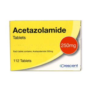 Crescent Pharma Acetazolamide 250mg Tablets