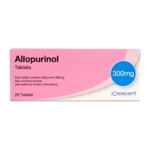 Crescent Pharma Allopurinol 300mg Tablets