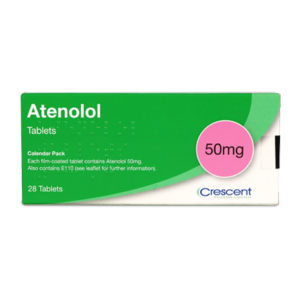 Crescent Pharma Atenolol 50mg Tablets