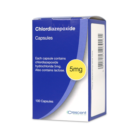 Crescent Pharma Chlordiazepoxide 5mg Capsules