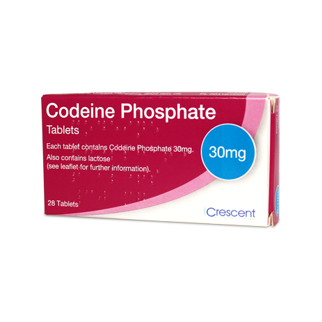 Crescent Pharma Codeine Phosphate 30mg Tablets