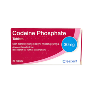 Codeine Phosphate 30mg Tablets