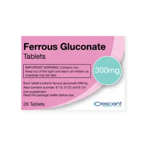 Ferrous Gluconate 300mg Tablets, Crescent Pharmaceuticals, Crescent Pharma, Crescent Medical UK, Crescent Manufacturing, Crescent R&D, Thorpe Laboratoires, Andover Warehouse, Barnsley Warehouse, M&A Pharma, M&A Pharmachem, Archimedis, Uk Generic Medicine, Uk Pharmaceuticals