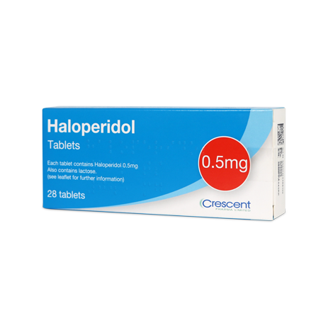 Crescent Pharma Haloperidol 0.5mg Tablets