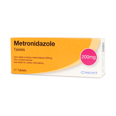 Crescent Pharma Metronidazole 200mg Tablets