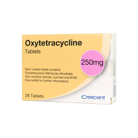 Crescent Pharma Oxytetracycline 250mg Tablets