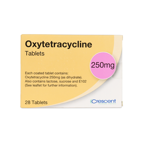 Crescent Pharma Oxytetracycline 250mg Tablets