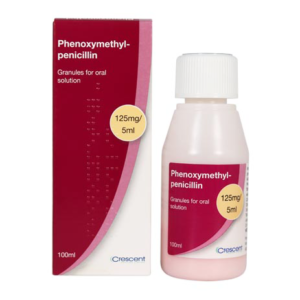 Phenoxymenthylpenicillin 125mg/5ml Granules for Oral Solution