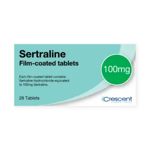 Sertraline 100mg Film-coated Tablets, Crescent Pharmaceuticals, Crescent Pharma, Crescent Medical UK, Crescent Manufacturing, Crescent R&D, Thorpe Laboratoires, Andover Warehouse, Barnsley Warehouse, M&A Pharma, M&A Pharmachem, Archimedis, Uk Generic Medicine, Uk Pharmaceuticals