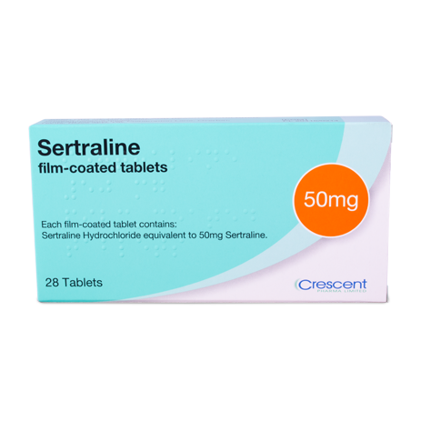 Sertraline 50mg Film-coated Tablets | Crescent Pharma
