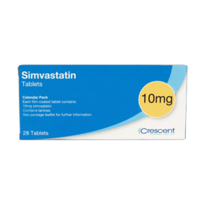 Crescent Pharma Simvastatin 10mg Tablets