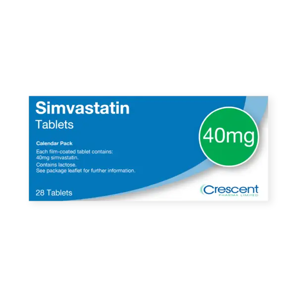 Simvastatin 40mg Tablets, Crescent Pharmaceuticals, Crescent Pharma, Crescent Medical UK, Crescent Manufacturing, Crescent R&D, Thorpe Laboratoires, Andover Warehouse, Barnsley Warehouse, M&A Pharma, M&A Pharmachem, Archimedis, Uk Generic Medicine, Uk Pharmaceuticals