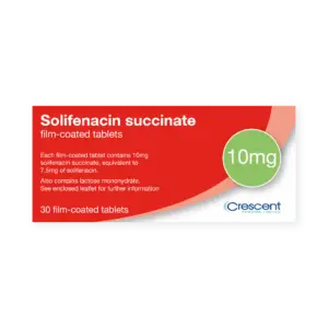 Solifencain 10mg Tablets, Crescent Pharmaceuticals, Crescent Pharma, Crescent Medical UK, Crescent Manufacturing, Crescent R&D, Thorpe Laboratoires, Andover Warehouse, Barnsley Warehouse, M&A Pharma, M&A Pharmachem, Archimedis, Uk Generic Medicine, Uk Pharmaceuticals