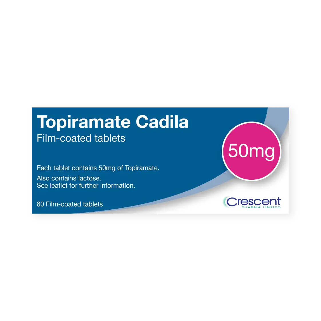 Topiramate 50mg Film-coated Tablets, Crescent Pharmaceuticals, Crescent Pharma, Crescent Medical UK, Crescent Manufacturing, Crescent R&D, Thorpe Laboratoires, Andover Warehouse, Barnsley Warehouse, M&A Pharma, M&A Pharmachem, Archimedis, Uk Generic Medicine, Uk Pharmaceuticals