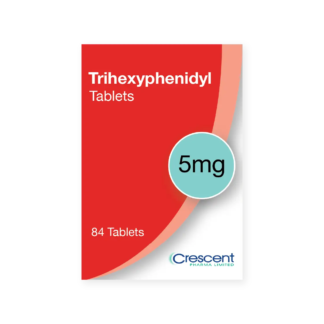 Trihexyphenidyl 5mg Tablets, Crescent Pharmaceuticals, Crescent Pharma, Crescent Medical UK, Crescent Manufacturing, Crescent R&D, Thorpe Laboratoires, Andover Warehouse, Barnsley Warehouse, M&A Pharma, M&A Pharmachem, Archimedis, Uk Generic Medicine, Uk Pharmaceuticals