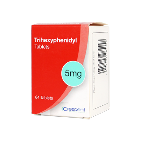 Crescent Pharma Trihexyphenidyl 5mg Tablets
