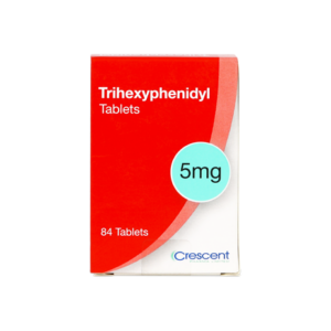 Crescent Pharma Trihexyphenidyl 5mg Tablets