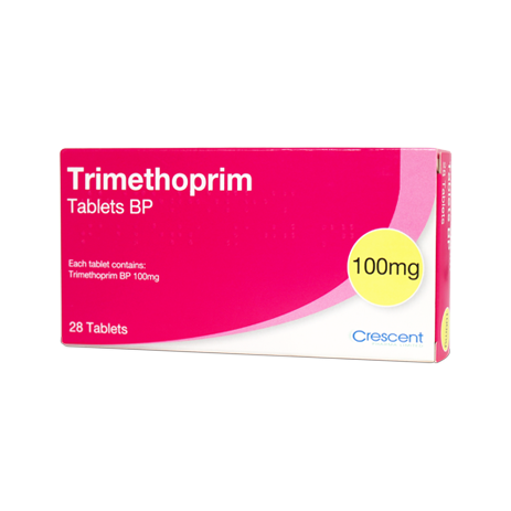 Crescent Pharma Trimethoprim 100mg Tablets BP