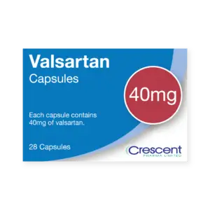 Valsartan 40mg Capsules, Crescent Pharmaceuticals, Crescent Pharma, Crescent Medical UK, Crescent Manufacturing, Crescent R&D, Thorpe Laboratoires, Andover Warehouse, Barnsley Warehouse, M&A Pharma, M&A Pharmachem, Archimedis, Uk Generic Medicine, Uk Pharmaceuticals