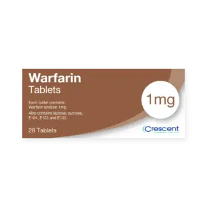 Warfarin 1mg Tablets, Crescent Pharmaceuticals, Crescent Pharma, Crescent Medical UK, Crescent Manufacturing, Crescent R&D, Thorpe Laboratoires, Andover Warehouse, Barnsley Warehouse, M&A Pharma, M&A Pharmachem, Archimedis, Uk Generic Medicine, Uk Pharmaceuticals