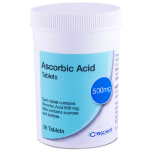 Crescent Pharma Ascorbic Acid 500mg Tablets