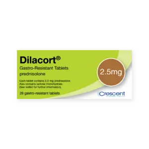 Dilacort 2.5mg Gastro-Resistant Tablets, Crescent Pharmaceuticals, Crescent Pharma, Crescent Medical UK, Crescent Manufacturing, Crescent R&D, Thorpe Laboratoires, Andover Warehouse, Barnsley Warehouse, M&A Pharma, M&A Pharmachem, Archimedis, Uk Generic Medicine, Uk Pharmaceuticals