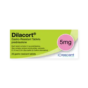 Dilacort 5mg Gastro-Resistant Tablets, Crescent Pharmaceuticals, Crescent Pharma, Crescent Medical UK, Crescent Manufacturing, Crescent R&D, Thorpe Laboratoires, Andover Warehouse, Barnsley Warehouse, M&A Pharma, M&A Pharmachem, Archimedis, Uk Generic Medicine, Uk Pharmaceuticals