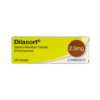 Dilacort 2.5mg Tablets 28s