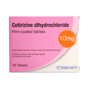 Cetirizine Dihydrochloride 10mg Film-Coated Tablets