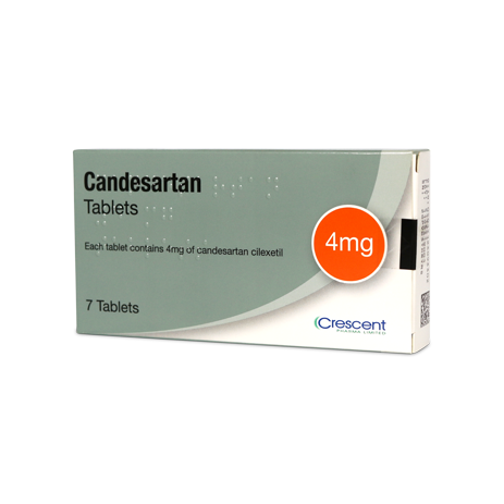 Crescent Pharma Candesartan 4mg Tablets