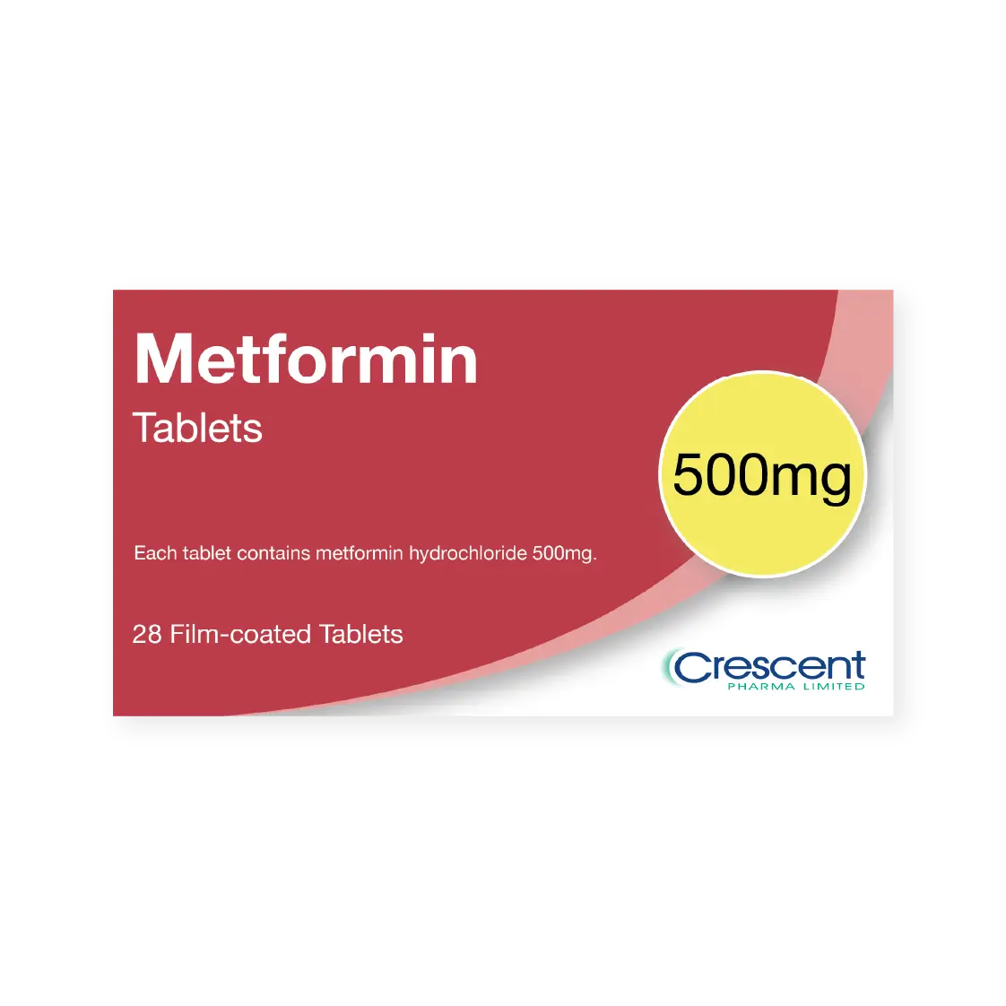 Metformin 500mg Tablets, Crescent Pharmaceuticals, Crescent Pharma, Crescent Medical UK, Crescent Manufacturing, Crescent R&D, Thorpe Laboratoires, Andover Warehouse, Barnsley Warehouse, M&A Pharma, M&A Pharmachem, Archimedis, Uk Generic Medicine, Uk Pharmaceuticals