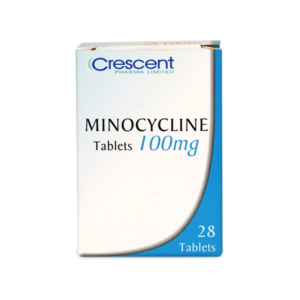 Crescent Pharma Minocycline 100mg Tablets