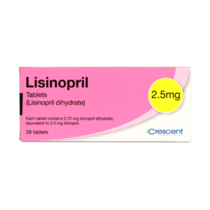 Lisinopril 2.5mg Tablets