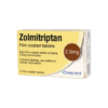Crescent Pharma Zolmitriptan 2.5mg Film-coated Tablets