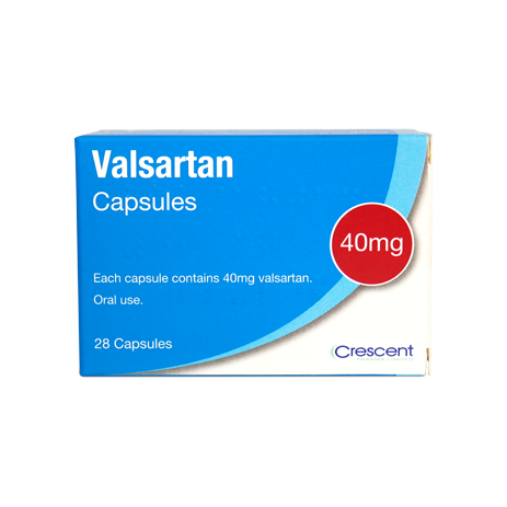 Crescent Pharma Valsartan 40mg Capsules