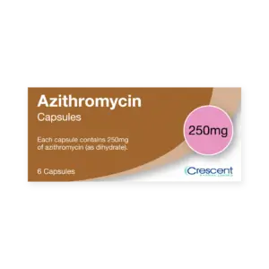 Azithromycin 250mg Capsules, Crescent Pharmaceuticals, Crescent Pharma, Crescent Medical UK, Crescent Manufacturing, Crescent R&D, Thorpe Laboratoires, Andover Warehouse, Barnsley Warehouse, M&A Pharma, M&A Pharmachem, Archimedis, Uk Generic Medicine, Uk Pharmaceuticals