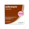 Crescent Pharma Azithromycin 250mg Capsules