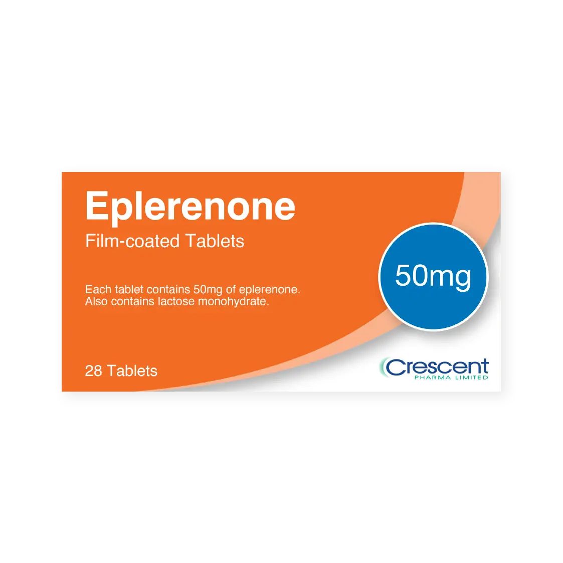 Eplerenone 50mg Film-coated Tablets, Crescent Pharmaceuticals, Crescent Pharma, Crescent Medical UK, Crescent Manufacturing, Crescent R&D, Thorpe Laboratoires, Andover Warehouse, Barnsley Warehouse, M&A Pharma, M&A Pharmachem, Archimedis, Uk Generic Medicine, Uk Pharmaceuticals
