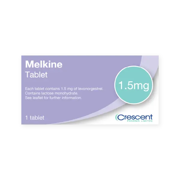 Melkine 1.5mg Tablet, Crescent Pharmaceuticals, Crescent Pharma, Crescent Medical UK, Crescent Manufacturing, Crescent R&D, Thorpe Laboratoires, Andover Warehouse, Barnsley Warehouse, M&A Pharma, M&A Pharmachem, Archimedis, Uk Generic Medicine, Uk Pharmaceuticals
