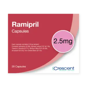 Ramipril 2.5mg Capsules, Crescent Pharmaceuticals, Crescent Pharma, Crescent Medical UK, Crescent Manufacturing, Crescent R&D, Thorpe Laboratoires, Andover Warehouse, Barnsley Warehouse, M&A Pharma, M&A Pharmachem, Archimedis, Uk Generic Medicine, Uk Pharmaceuticals