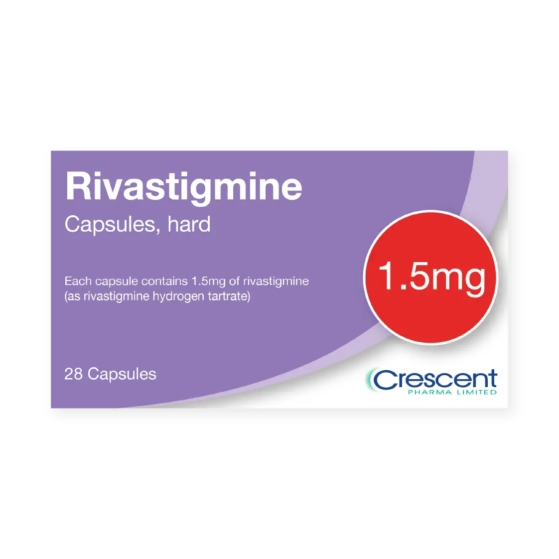 Rivastigmine 1.5mg Capsules, Crescent Pharmaceuticals, Crescent Pharma, Crescent Medical UK, Crescent Manufacturing, Crescent R&D, Thorpe Laboratoires, Andover Warehouse, Barnsley Warehouse, M&A Pharma, M&A Pharmachem, Archimedis, Uk Generic Medicine, Uk Pharmaceuticals