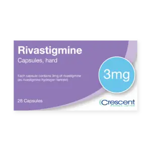 Rivastigmine 3mg Capsules, Crescent Pharmaceuticals, Crescent Pharma, Crescent Medical UK, Crescent Manufacturing, Crescent R&D, Thorpe Laboratoires, Andover Warehouse, Barnsley Warehouse, M&A Pharma, M&A Pharmachem, Archimedis, Uk Generic Medicine, Uk Pharmaceuticals