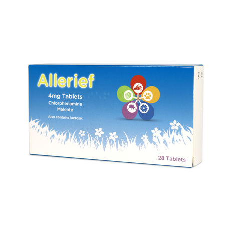 Crescent Pharma Allerif 4mg Tablets, Chlorphenamine