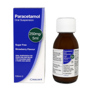 Paracetamol 250mg/5ml Oral Suspension - 100ml