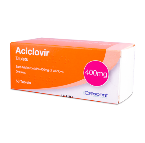 how to take aciclovir 400mg