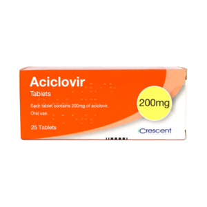 Aciclovir 200mg Tablets 25s