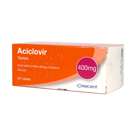 Crescent Pharma Aciclovir 400mg Tablets