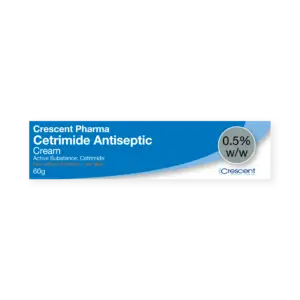 Cetrimide 0.5% Cream, Crescent Pharmaceuticals, Crescent Pharma, Crescent Medical UK, Crescent Manufacturing, Crescent R&D, Thorpe Laboratoires, Andover Warehouse, Barnsley Warehouse, M&A Pharma, M&A Pharmachem, Archimedis, Uk Generic Medicine, Uk Pharmaceuticals