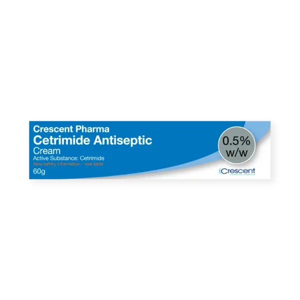 Cetrimide 0.5% Cream, Crescent Pharmaceuticals, Crescent Pharma, Crescent Medical UK, Crescent Manufacturing, Crescent R&D, Thorpe Laboratoires, Andover Warehouse, Barnsley Warehouse, M&A Pharma, M&A Pharmachem, Archimedis, Uk Generic Medicine, Uk Pharmaceuticals