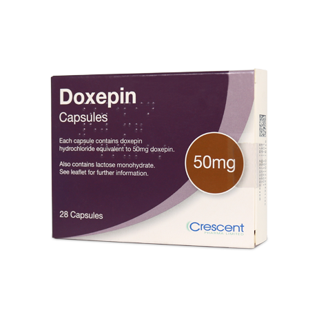 Crescent Pharma Doxepin 50mg Capsules